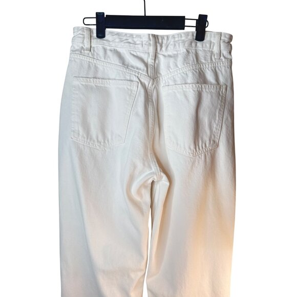 2/$30 ZARA Womens Size 8 Distressed White Jeans - Picture 9 of 15